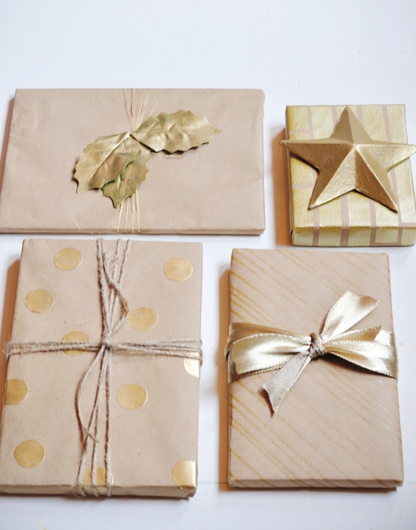 3 ways to wrap Christmas gifts ...